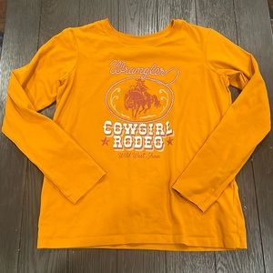 Girls Wrangler long sleeve shirt XL